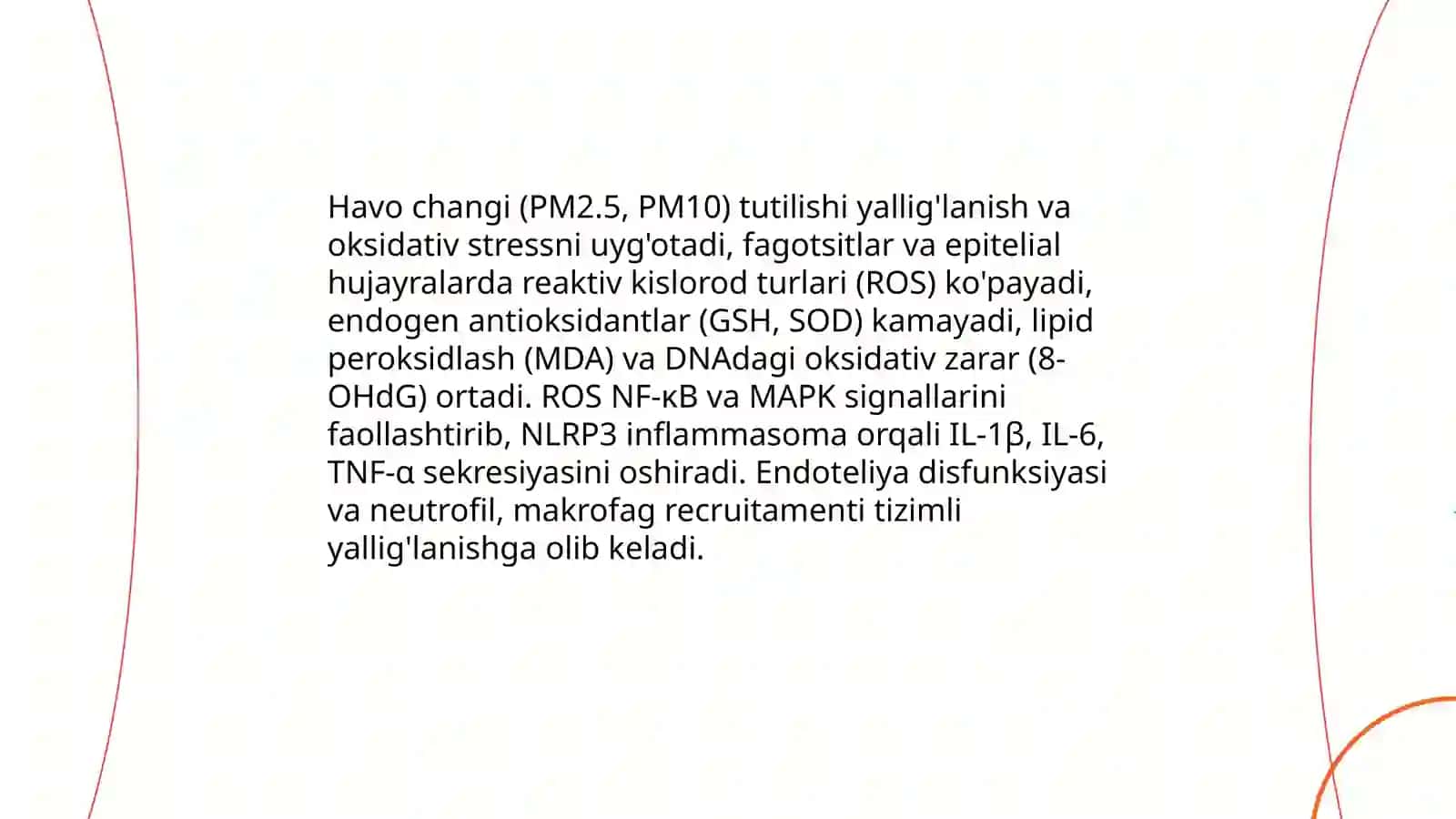 Tashqi muhit va oziq ovqatning zararlari ta'sirlari 4