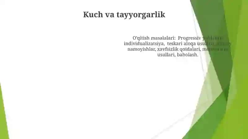 Sportcha yurish texnikasini urgatish 4