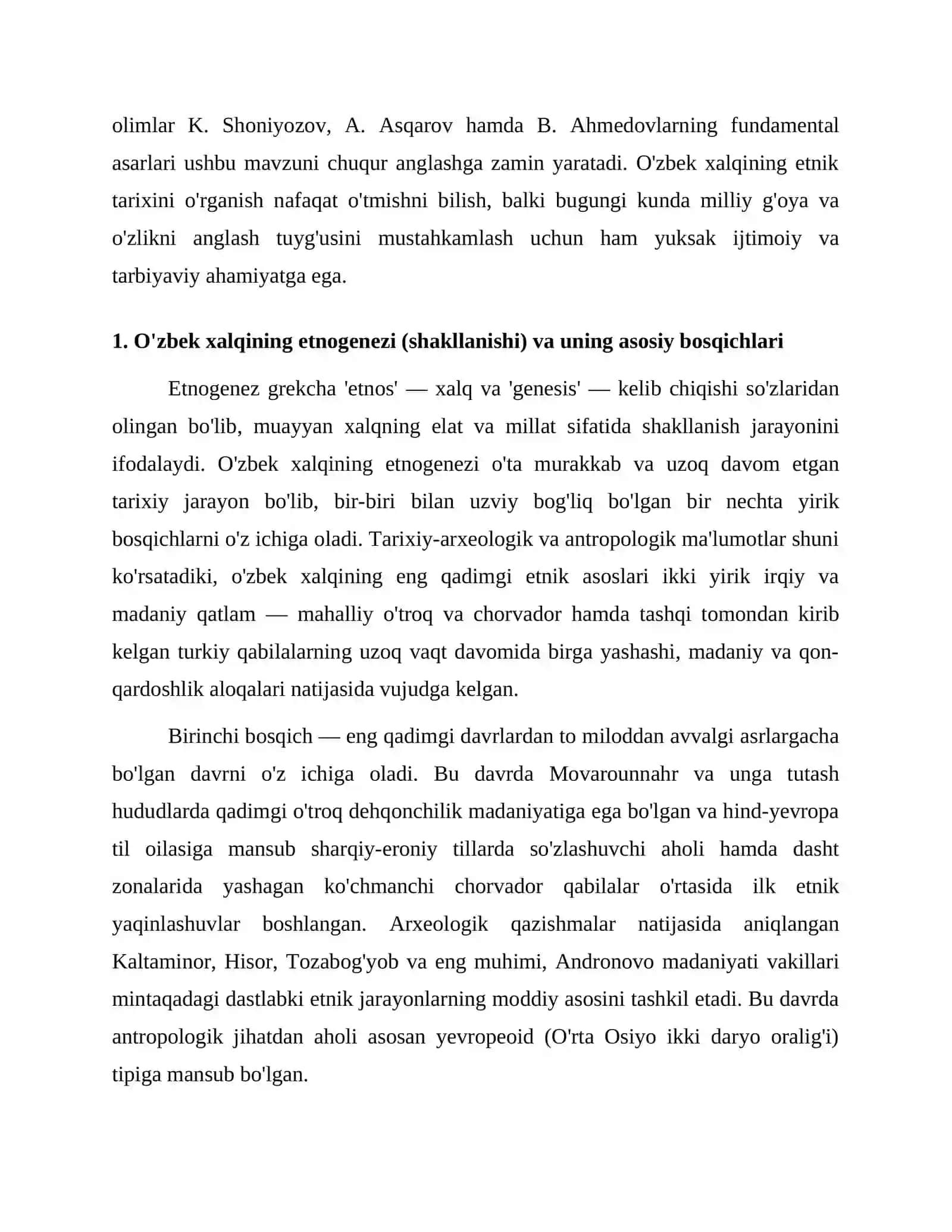 #Oʻzbek xalqi va uning nomlanish tarixi 4