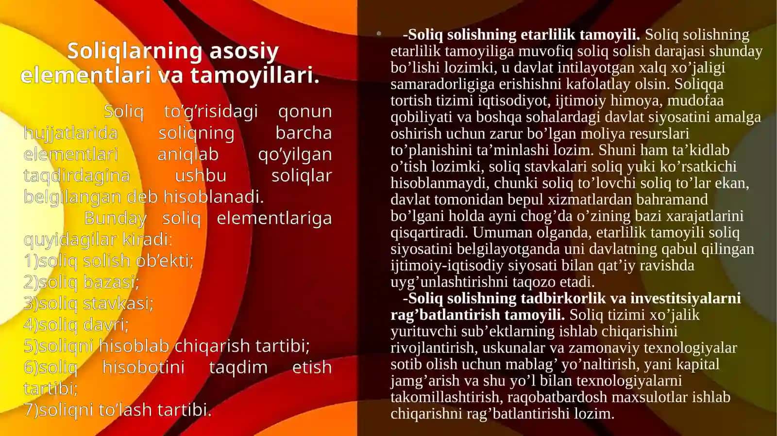 Soliqlarning makroiqtisodiy mohiyati varoli 4
