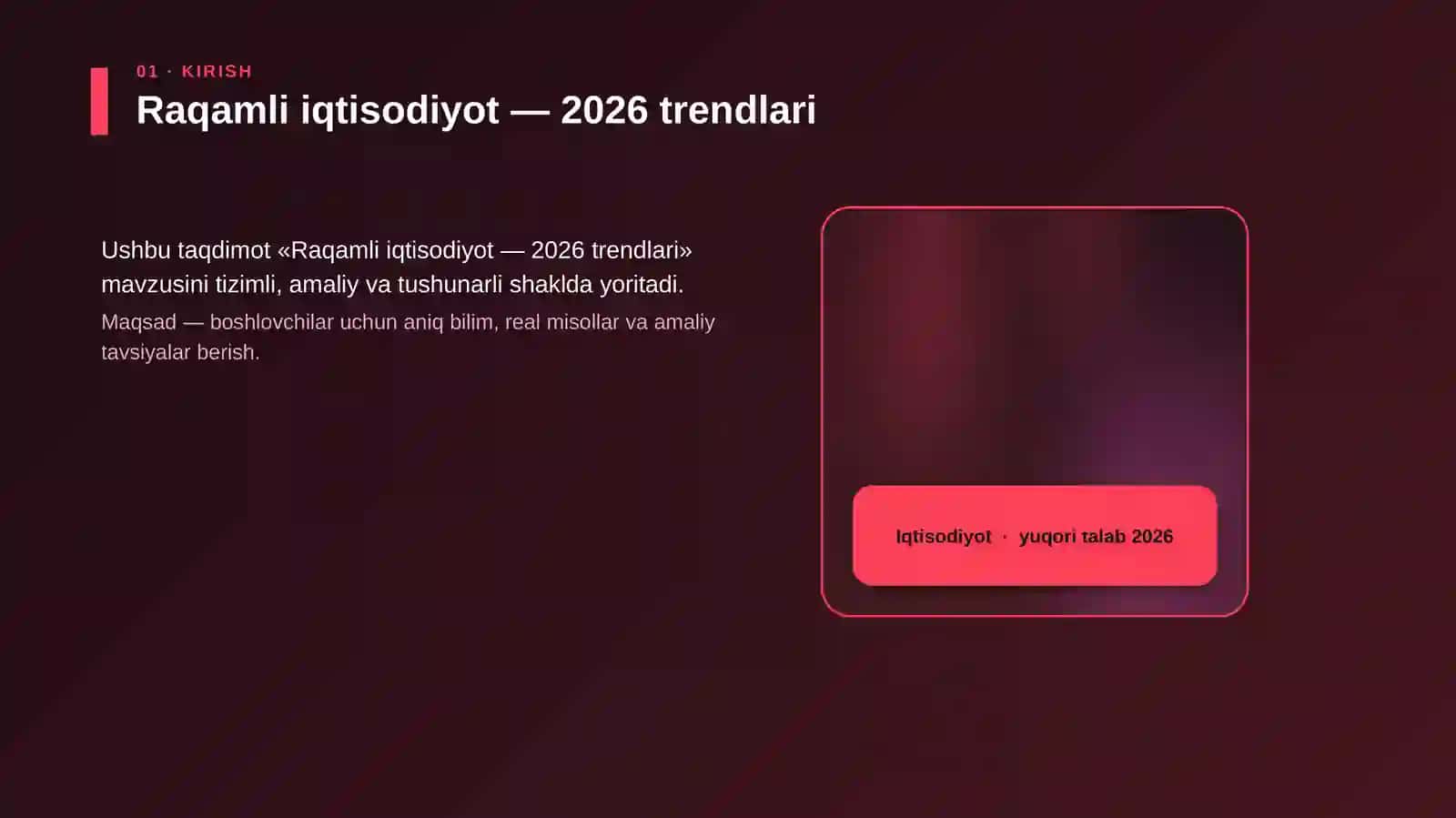 Raqamli iqtisodiyot — 2026 trendlari 4