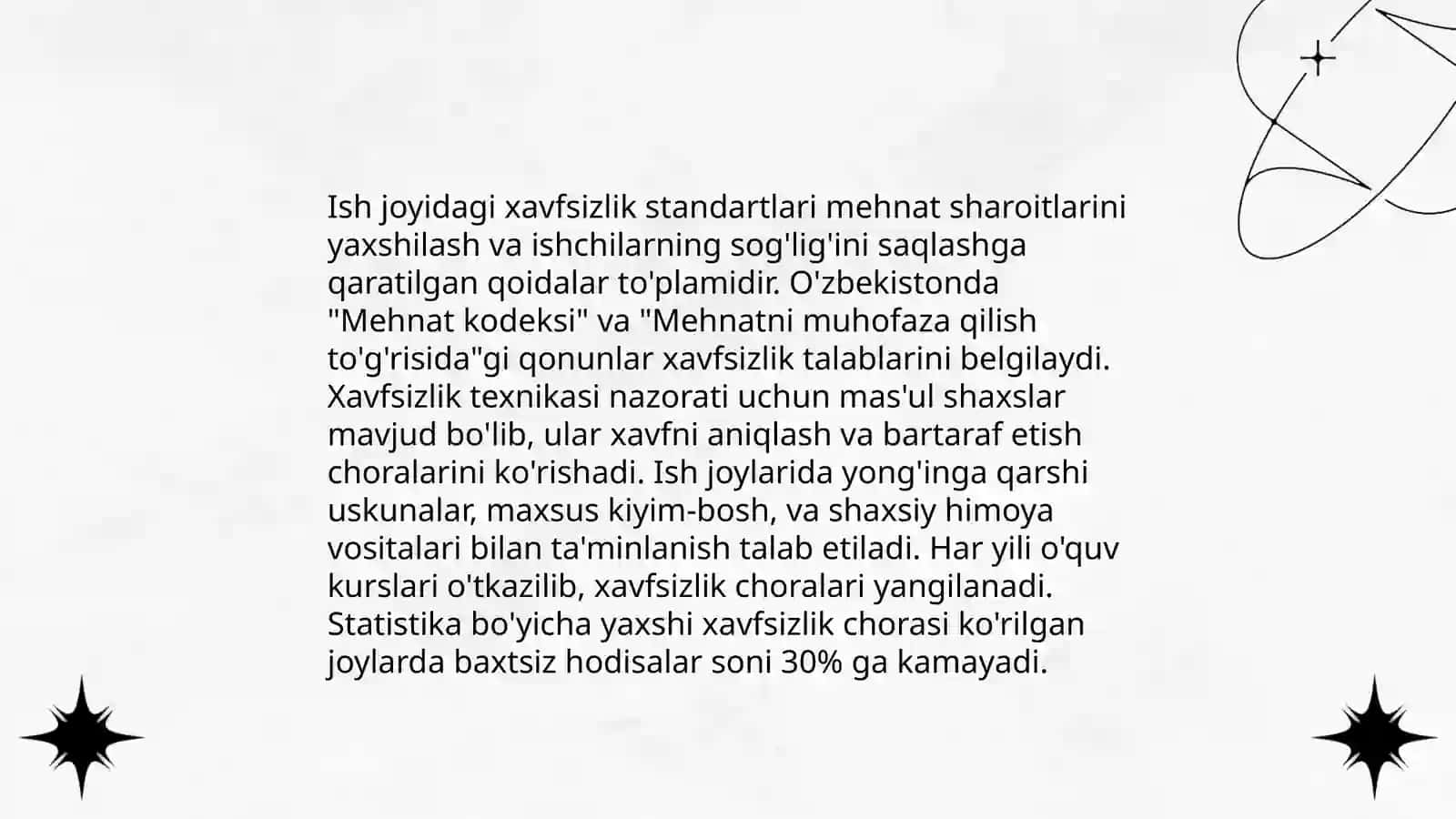 Mehnat muhofazasi va texnika xavfsizligi 4