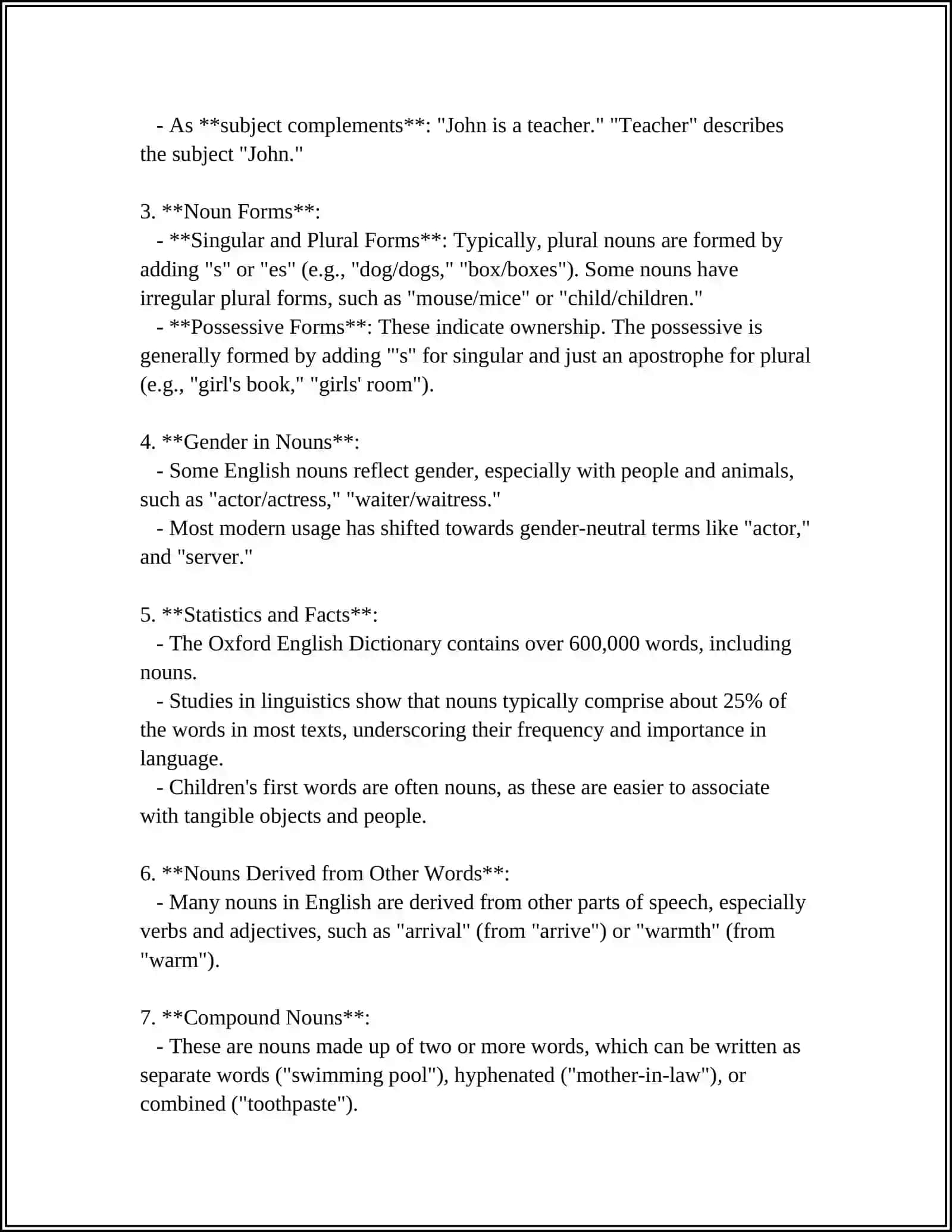 Theme: WORD CLASSES AND IT'S STRUCTURE 4