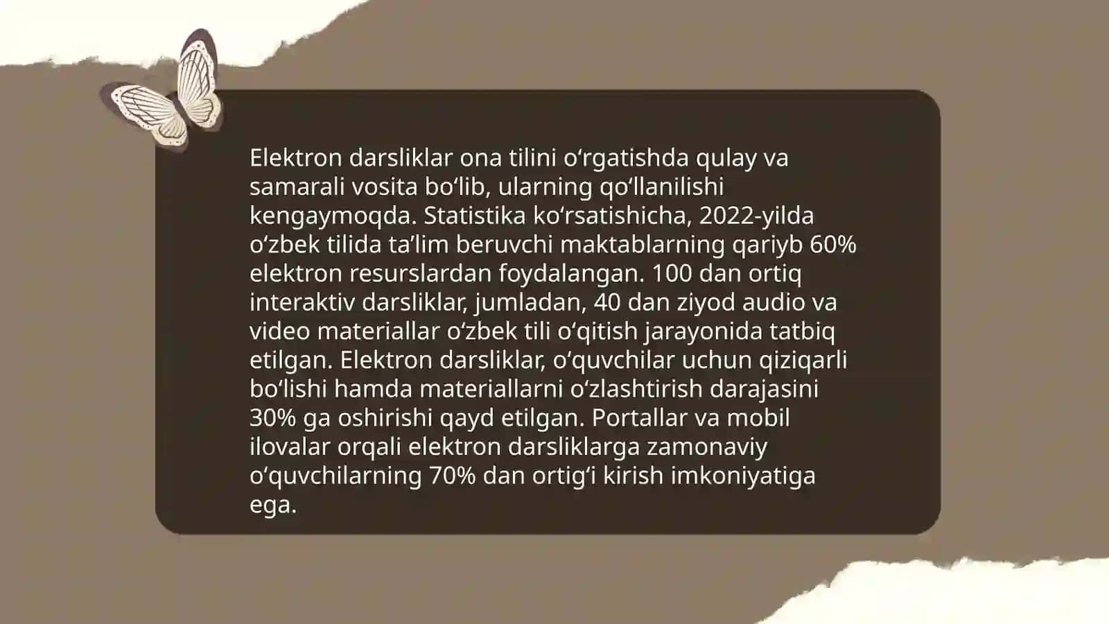 Ona tili fanning oʻqitishda yangi ped,texnologiyalardan foydalanish 4