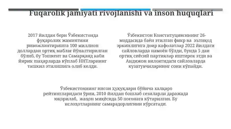 Ўзбекистоннинг қишлоқ жойларидаги туғруқ уйларига замонавий технологиялар ва малакали мутахассисларни жалб қилиш 4