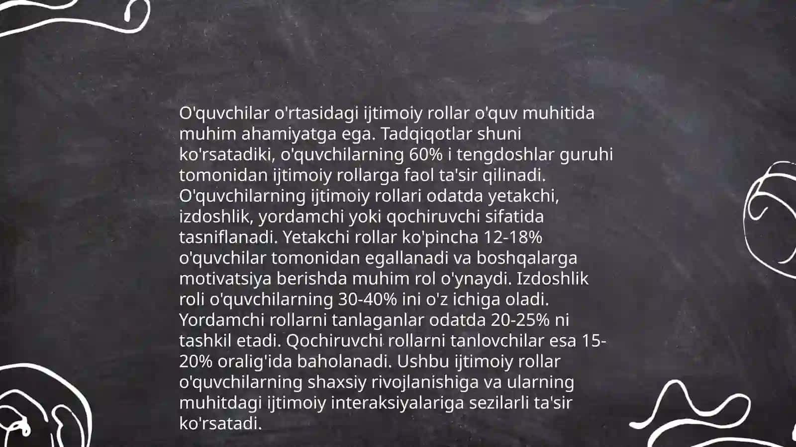 Sinf jamoasida oʻquvchining ijtimoiy maqomini tashxis etish 4