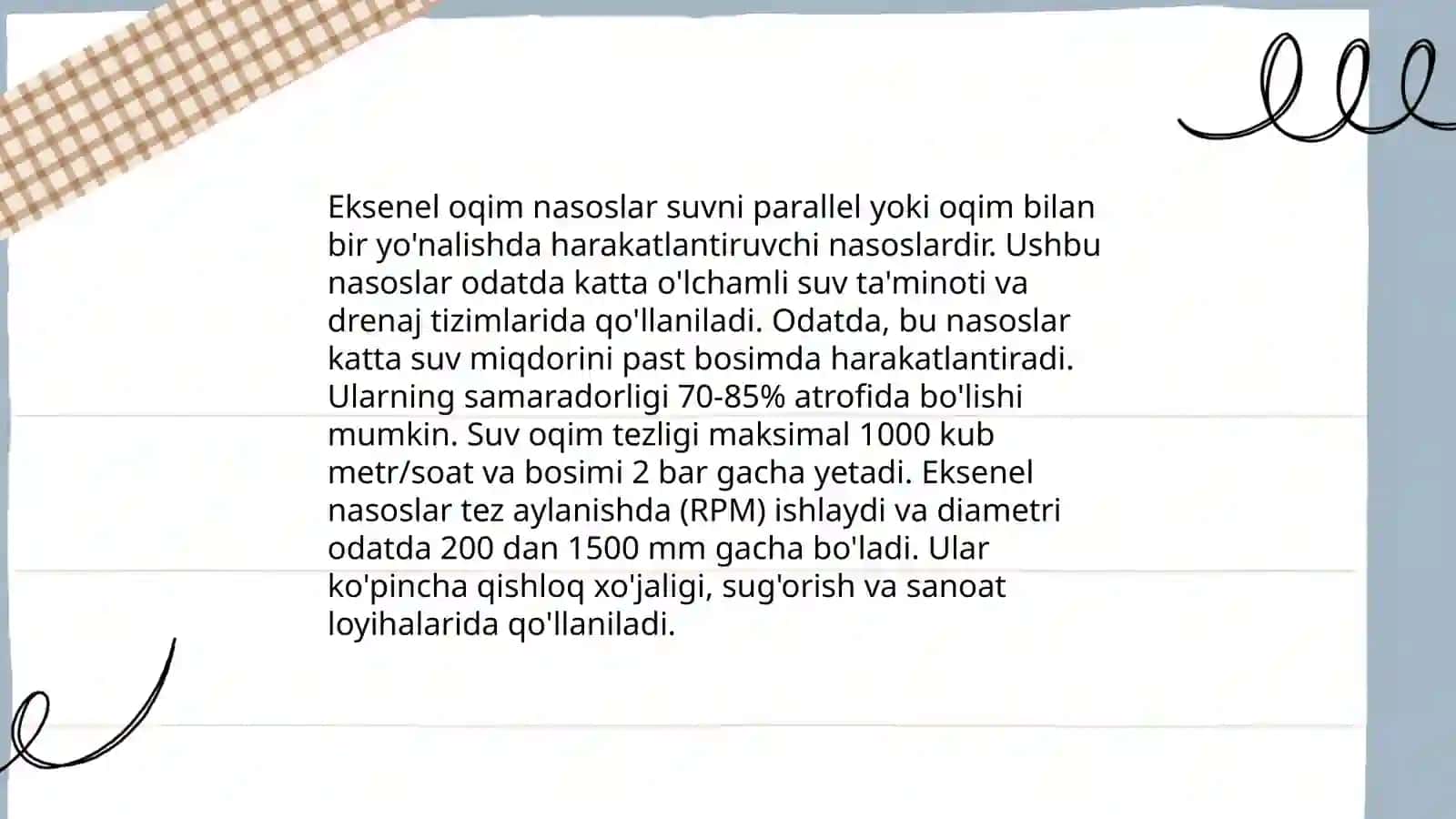 Markazdan qochma nasoslar 4