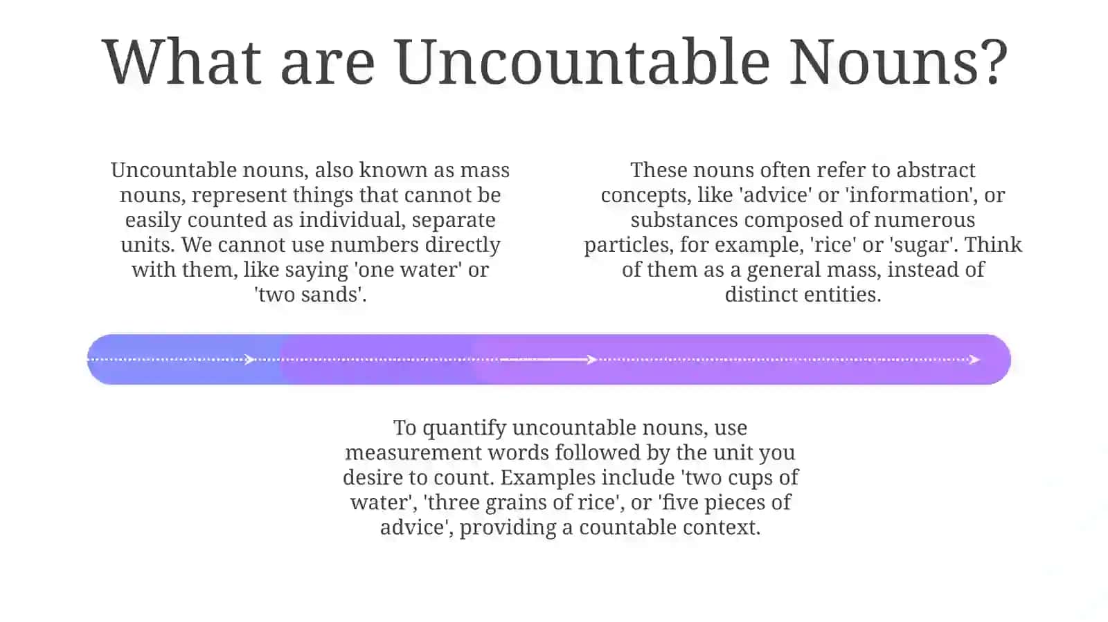 CountableUncountable Nouns 4