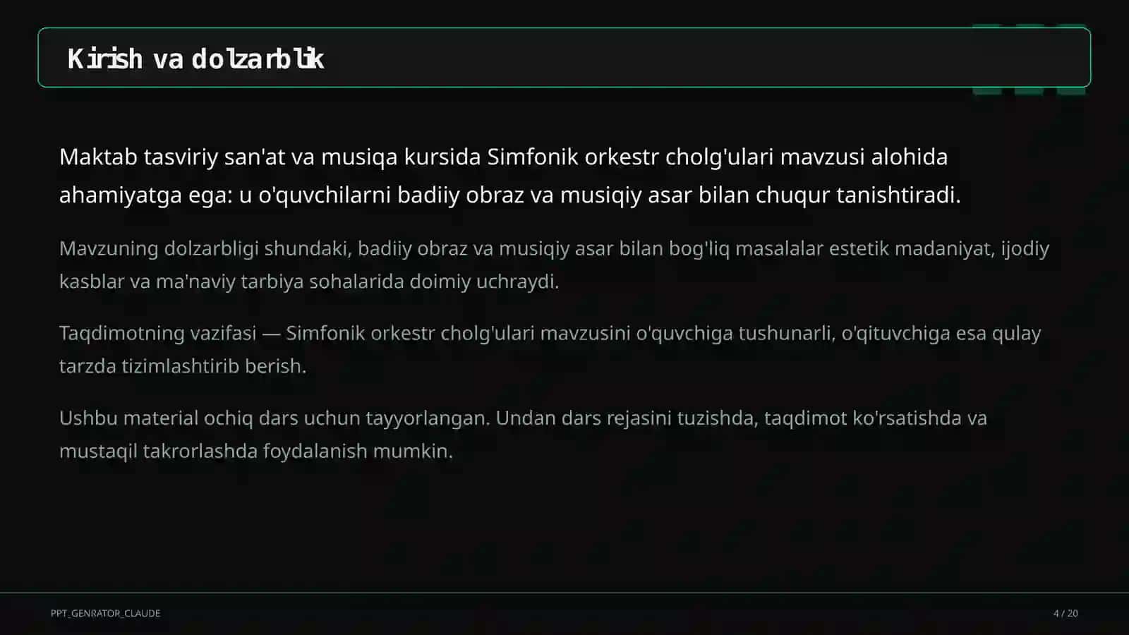 Tasviriy san'at va musiqa (1–7) 4