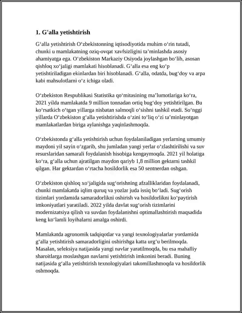 TADBIRKORLIK FAOLIYAT YO'NALISHLARI 4