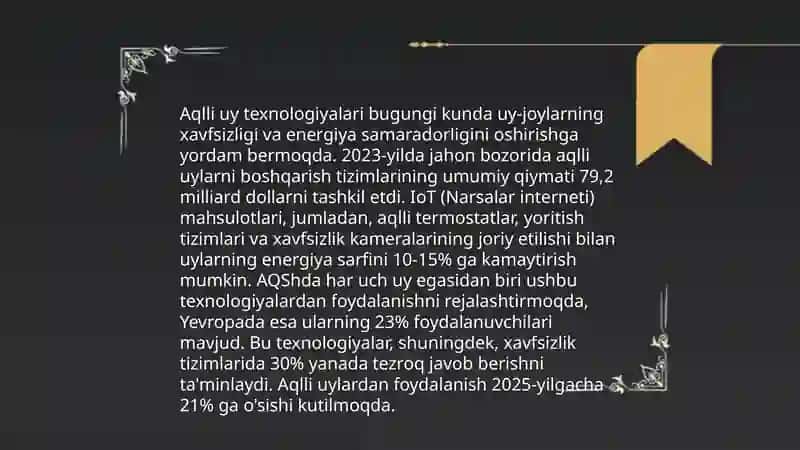 Zamonaviy texnik qurilmalar tahlili 4