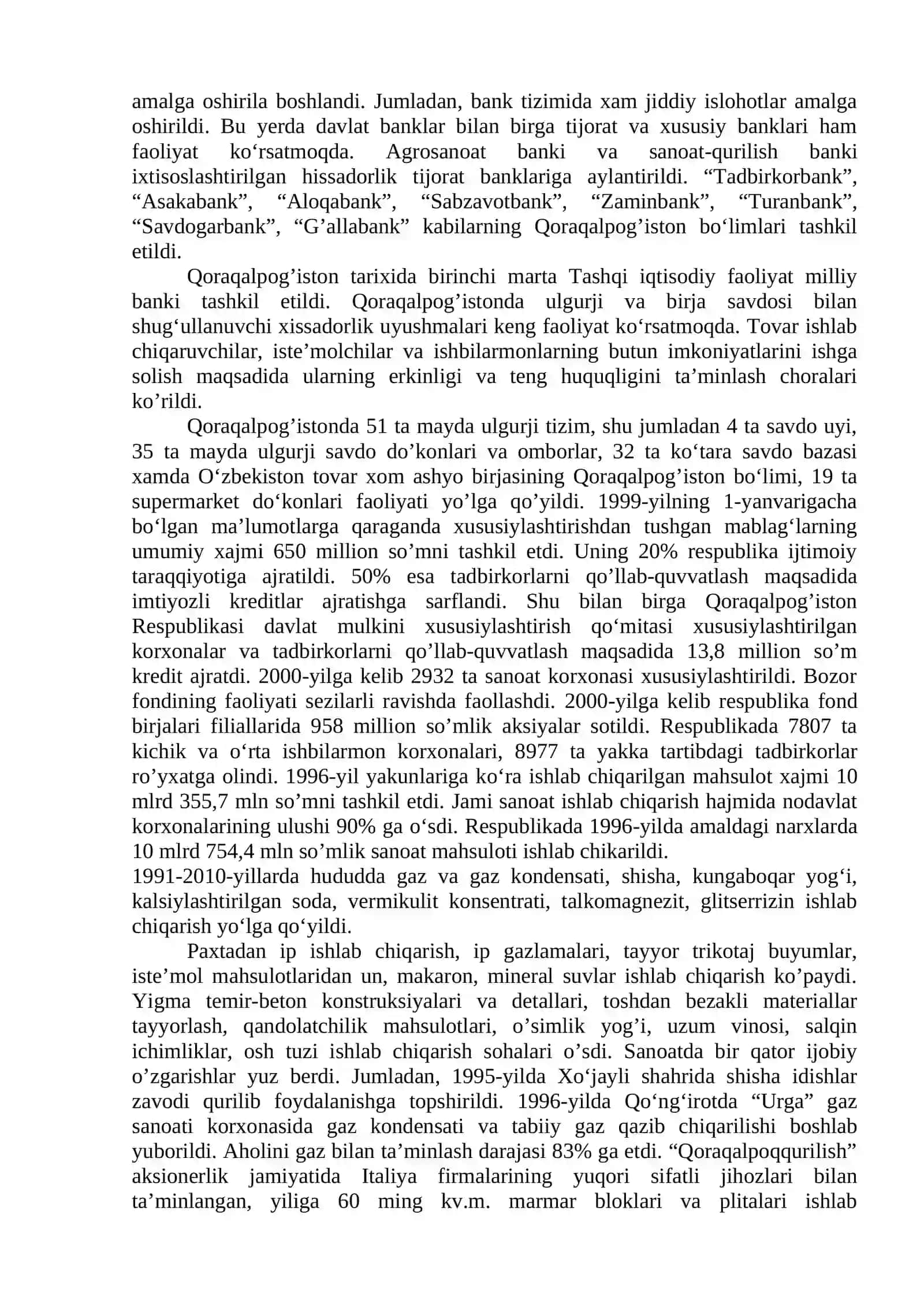 MUSTAQILLIK YILLARIDA QORAQALPOG‘ISTON RESPUBLIKASI 4