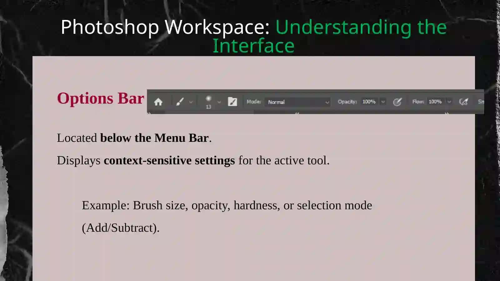 ADOBE PHOTOSHOP- INTRODUCTION 4