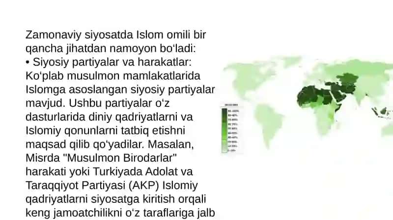 Islom omili zamonaviy siyosatda 4