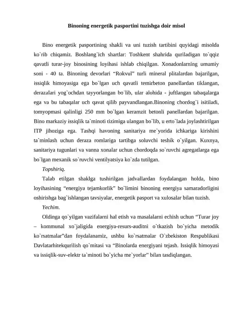 Binoning energetik pasporti 4