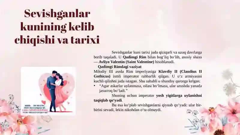 Sevishganlar kuni tarixi 4