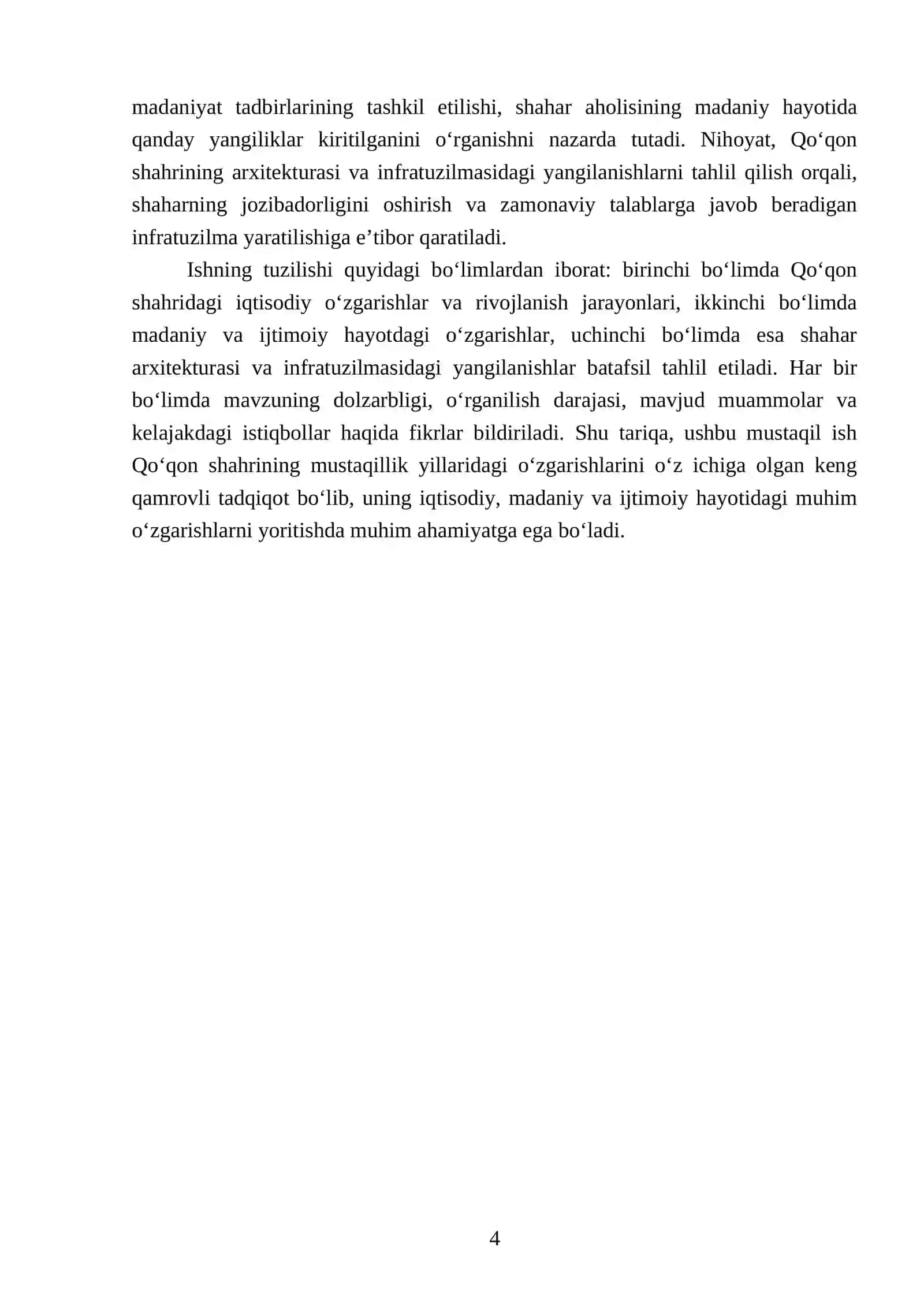 Mustaqillik yillarida Qo‘qon shahridagi o’zgarishlar 4