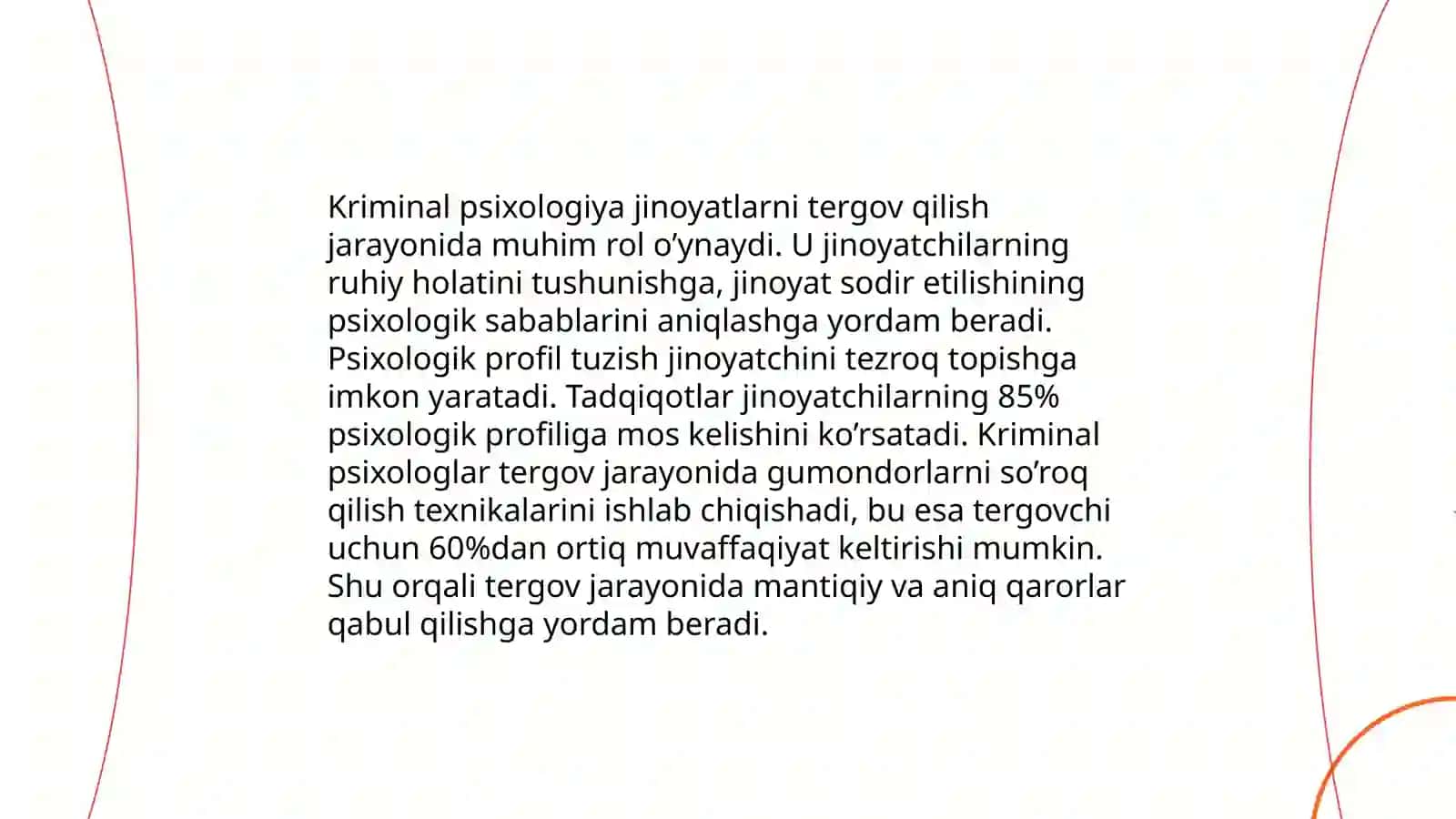 Tergov amaliyotida yuridik va kriminal psixologiyaning roli 4