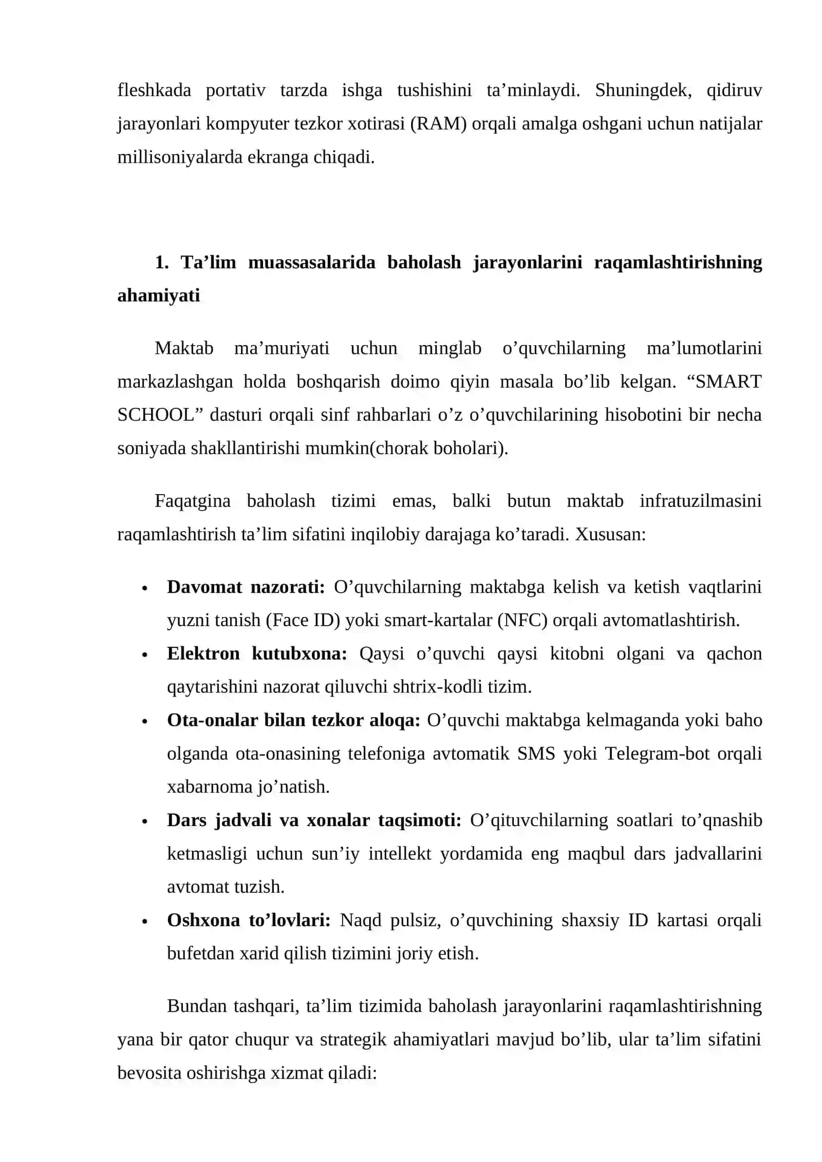 Visaul Studio muhitida dasturlash | Kurs ishi - MAKTAB O’QUVCHILARINING FANLARDAN OLGAN BAHOLARINI SHAKLLANTIRISH UCHUN DASTUR ILOVASINI YARATISH 4