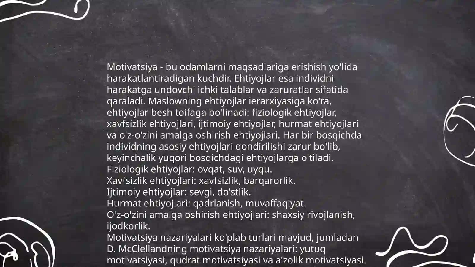Motivatsiyaning tuzilishi va funksiyalari 4