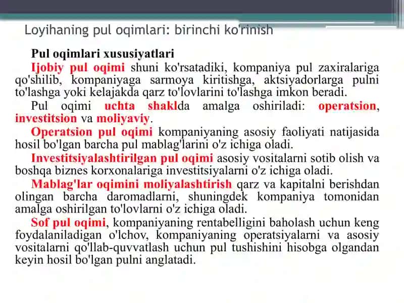 Kapital qo'yilmalar to'g'risida qaror qabul qilish 4