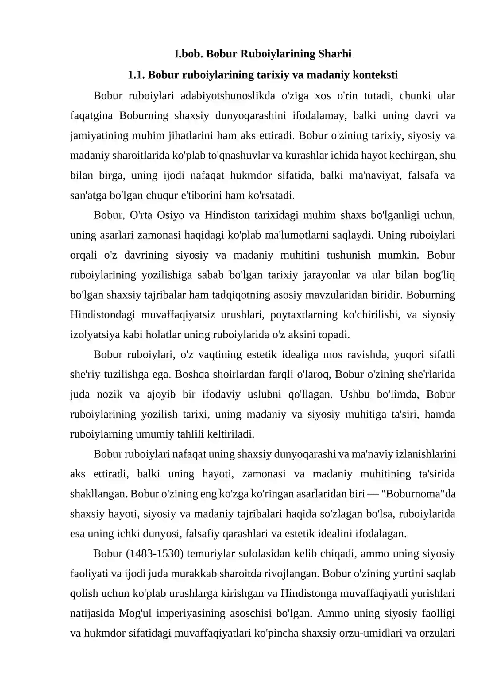BOBUR RUBOIYLARINI SHARHLAB O’RGANISH 4