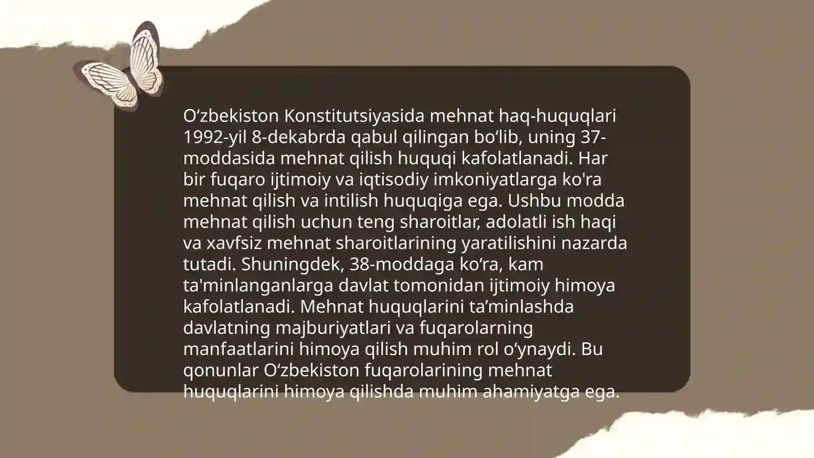 Inson kamolotida mehnatning tutgan oʻrni 4