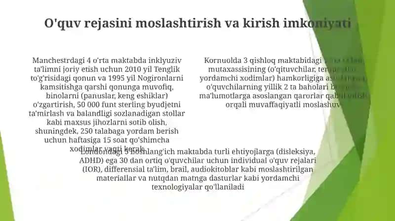 Inkluyuziv talimning amalga oshirish jarayoni 4