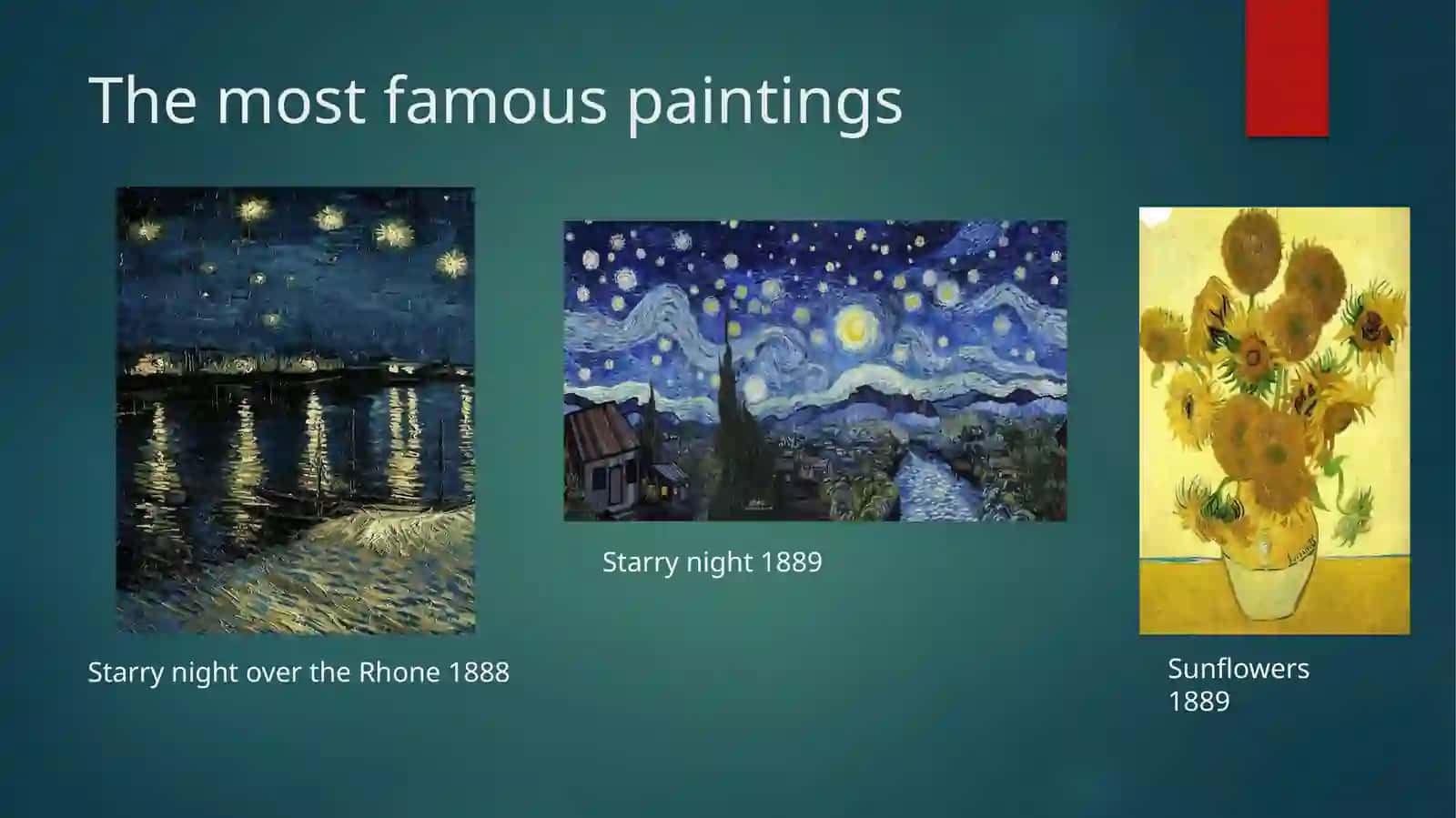 Vincent Willem van Gogh’s work 4