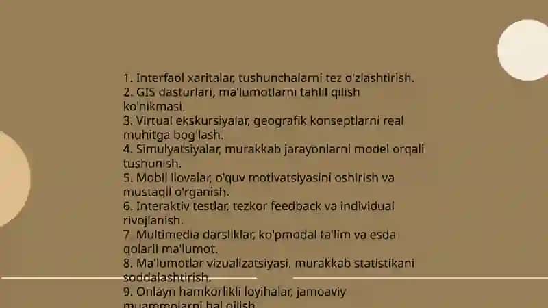 Geografiya darslarida axborot texnologiyalari 4