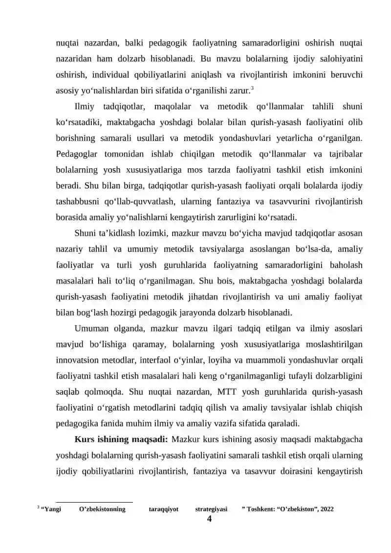 MTTning yosh guruhlarda qurish-yasashga o‘rgatish metodlari 4