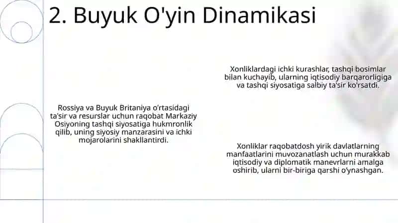 Markaziy Osiyo Xonliklarining Tashqi Iqtisodiy va Siyosiy Diplomatik Aloqalar 4