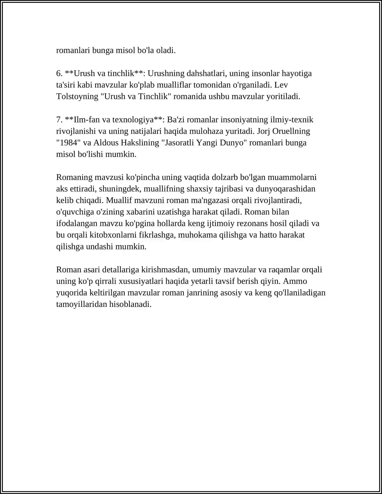 KOLIN HUVERNING BARCHASI BIZ BILAN TUGAYDI VA BARCHASI BIZ BILAN BOSHLANADI ROMANI 4