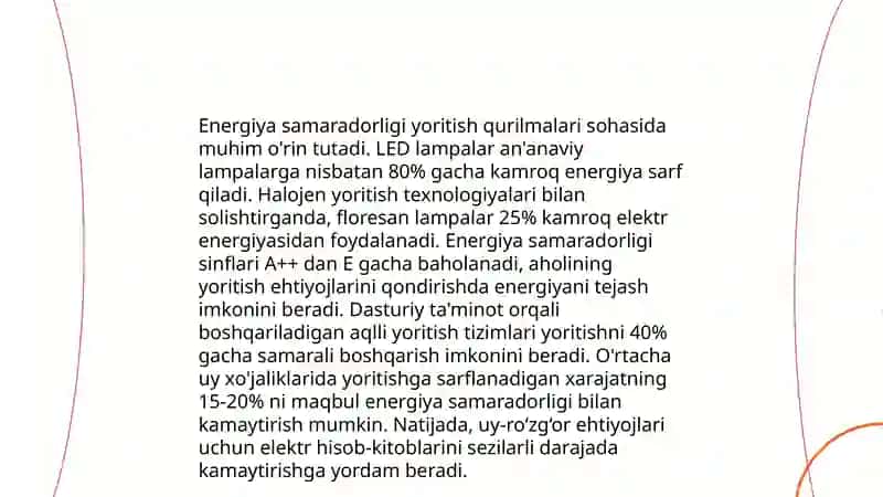 Yoritish qurilmalarini loyihalash 4