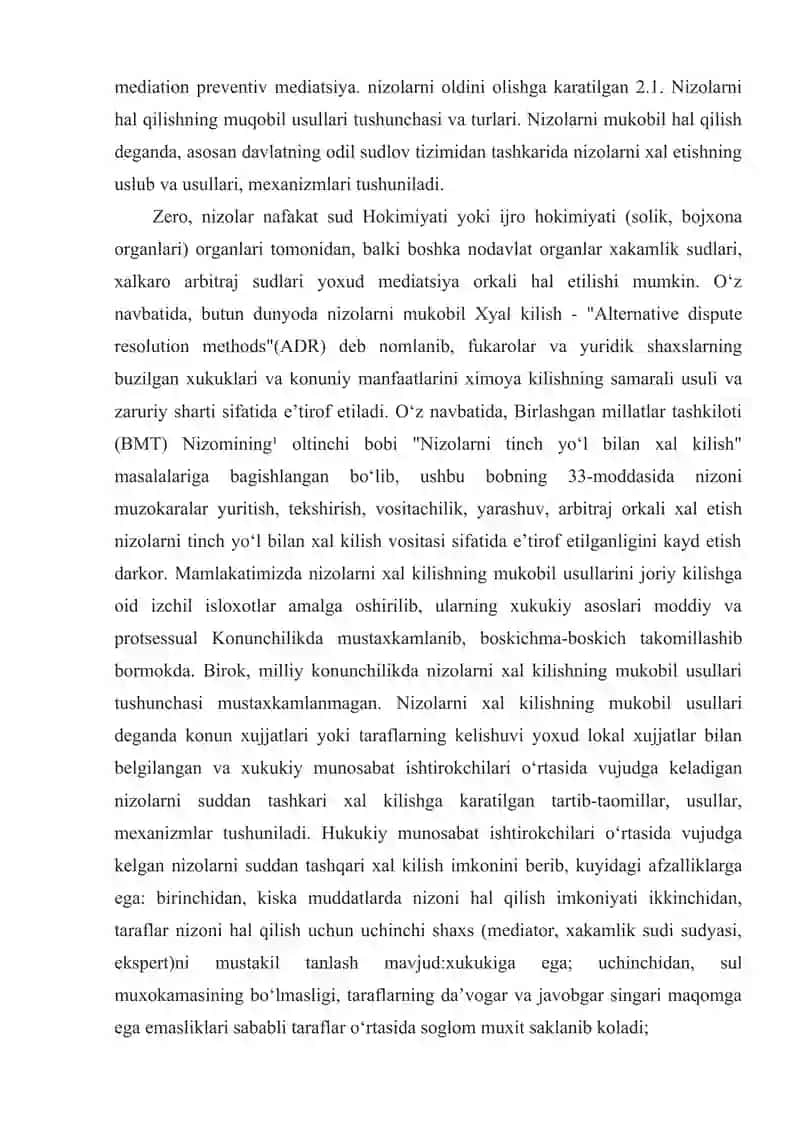 Nizolarni konstruktiv hal qilish shartlari va omillari. 4