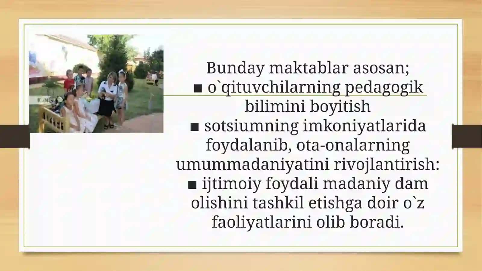 Ijtimoiy pedagogning maktab yoshidagi bolalar bilan ish yuritishi 4