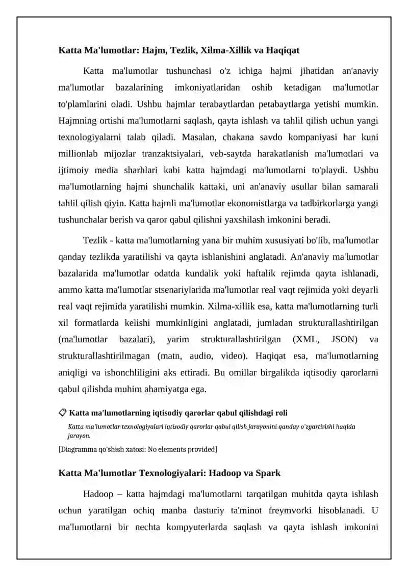 Big Data: Asosiy tushunchalar va xususiyatlar 4
