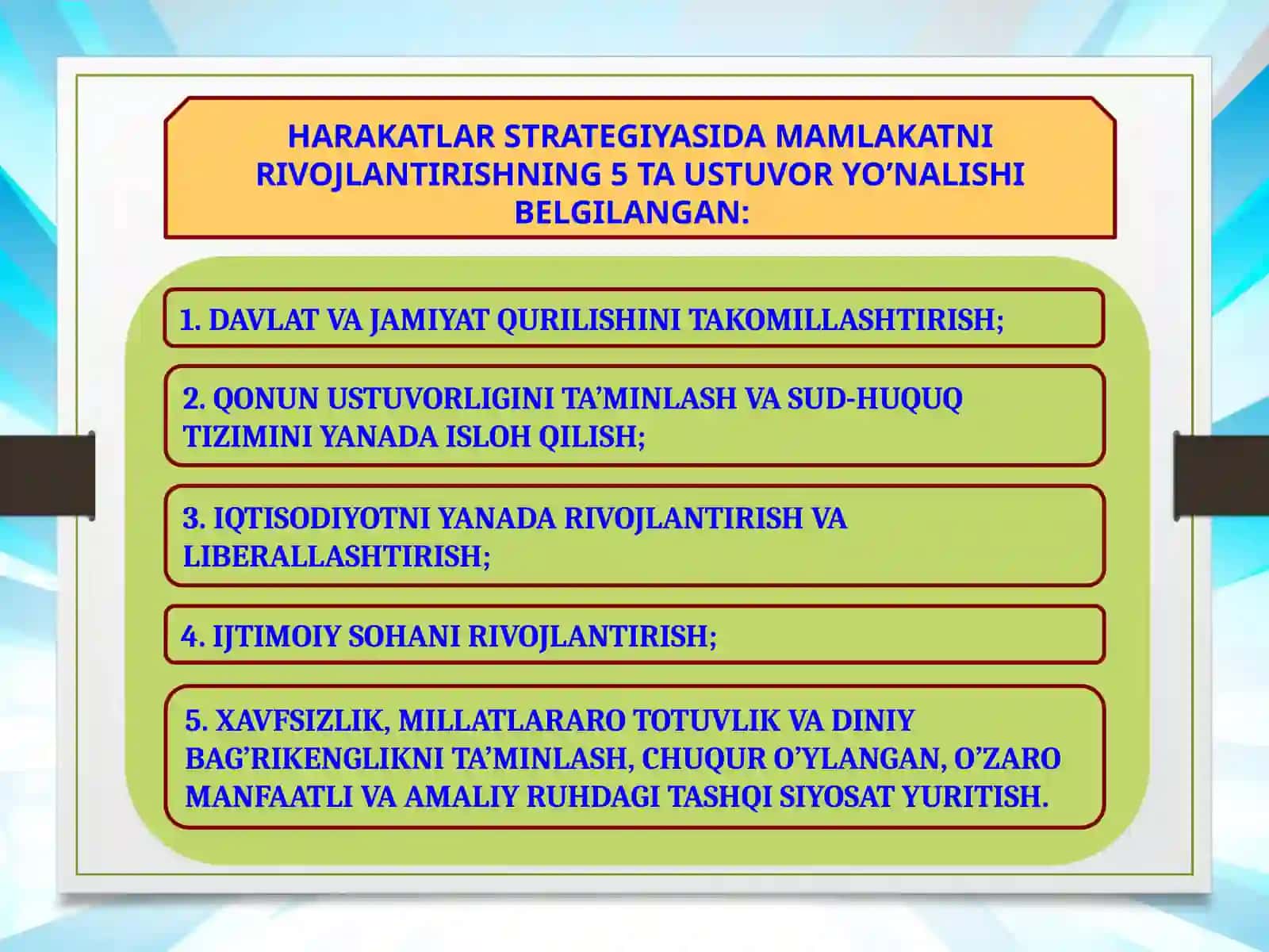 Mamlakatimizda insonmanfaatlariga tawajo 4