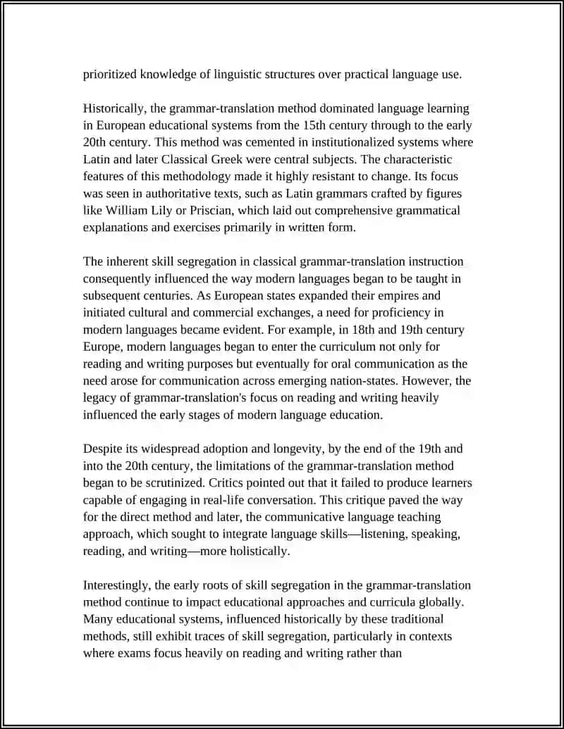 LANGUAGE LEARNING PROFILE 4