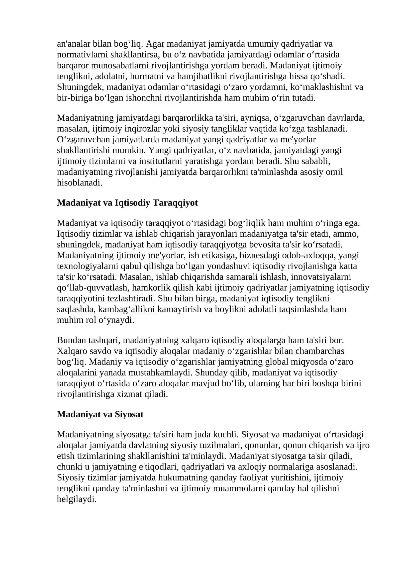 Madaniyat, din va axloq sotsiologiyasi 4
