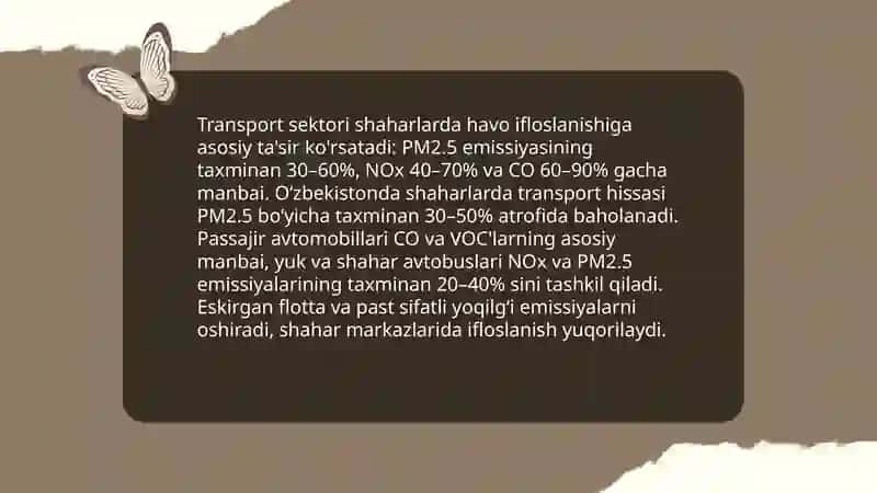 Oʻzbekistonda atmosferaning ifloslanishi va uning oldini olish choralari 4