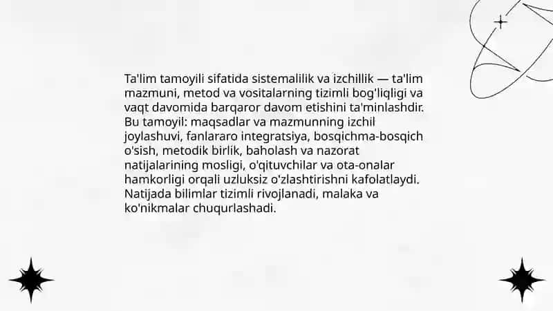 Ta'lim qonuniyatlari va tamoyillari 4