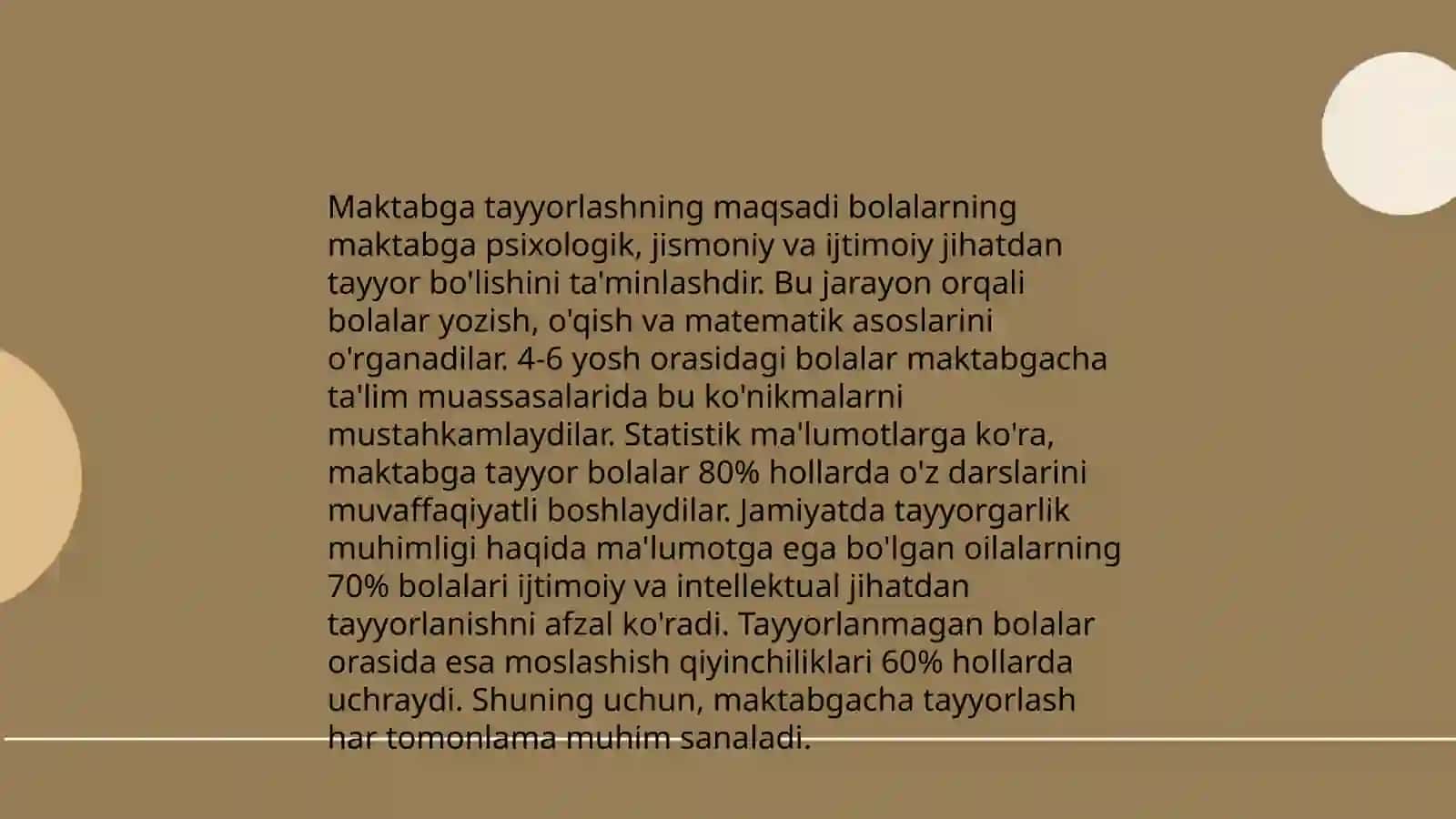 Bolalarni maktabga tayyorlash metodikasi fani ahamiyati, maqsadi va vazifalari 4