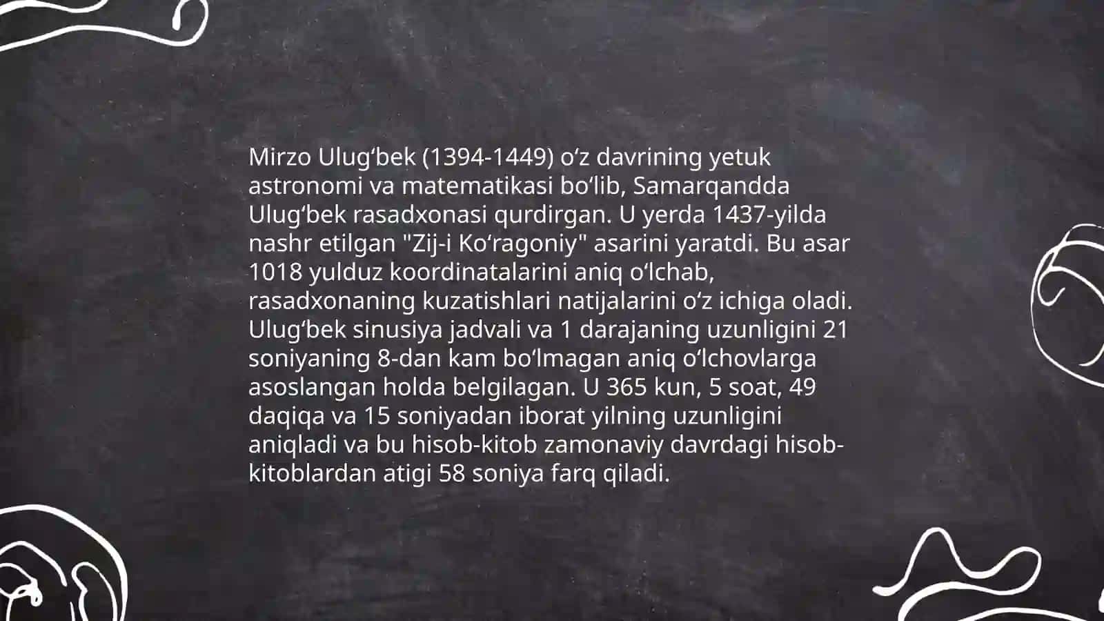 Ulugʻbekning hayoti 4