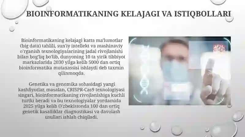Tibbiy bioinformatika 4