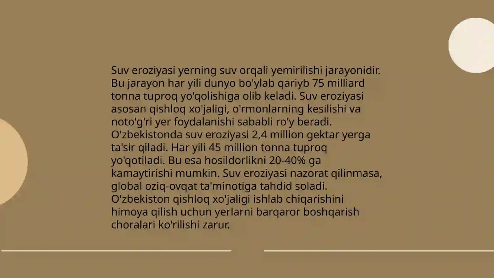 Tuproq eroziyasi va uning turlari 4