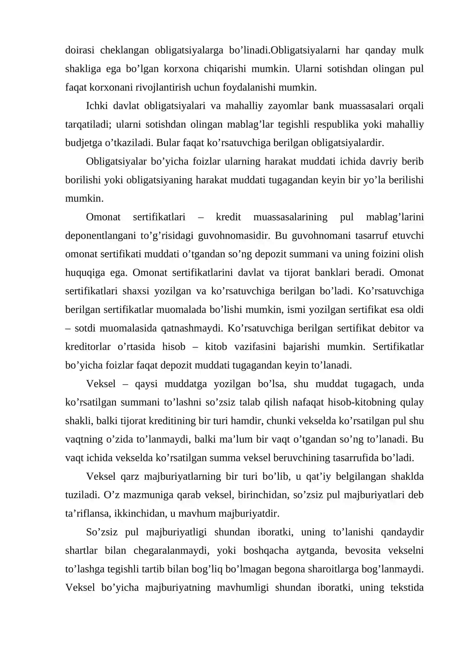 Moliyaviy qo’yilmalar 4