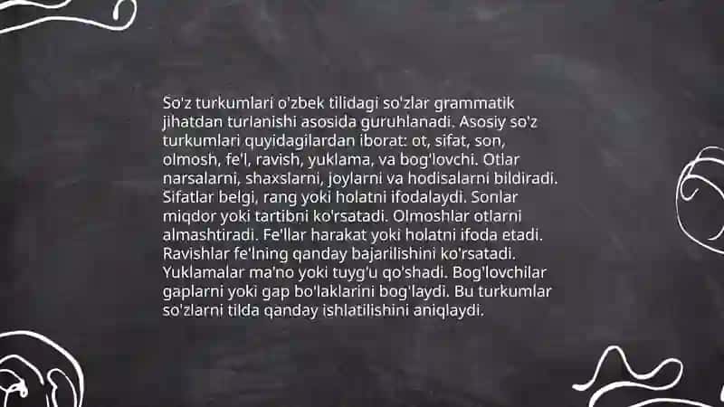 Morfologiya haqida umumiy ma'lumot 4