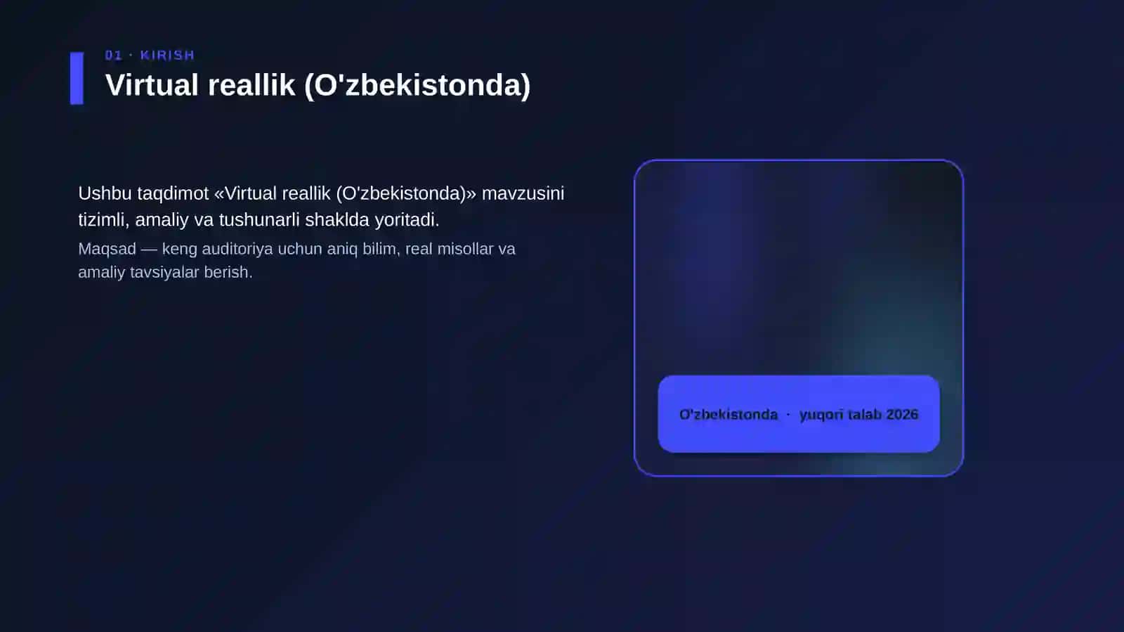 Virtual reallik (O'zbekistonda) 4
