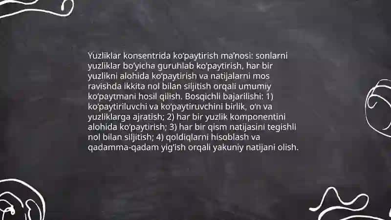 Nomanfiy sonlar ustida arifmetik amallarni o‘rgatish metodikasi 4